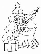 Baba Yaga Coloring Costume Pages Colorkid Years sketch template