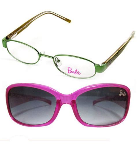 Buy Barbie Brilliant Brown Colour Optical Frame With Free Sunglasses At