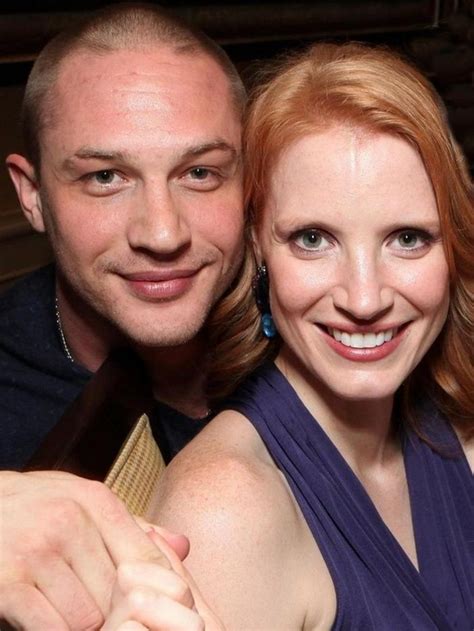 Tom Hardy And Jessica Chastain Actress Jessica Chastain Pinterest