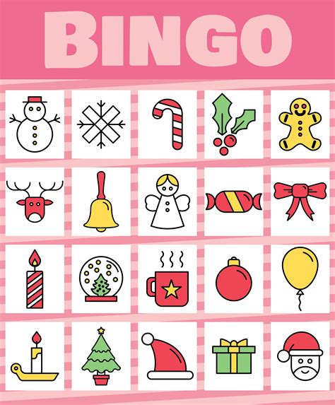 christmas bingo printable