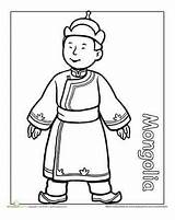 Coloring Pages Multicultural Children Around Mongolia Traditional Kids Sheets Colouring Clothing Education Color People Worksheets Mongolian Worksheet Different Detailed Globe sketch template
