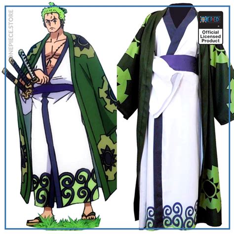 piece anime costume zoro wano kuni official merch  piece store