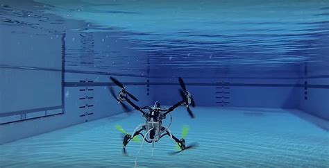 meet  naviator  drone   fly   easily    swim commercial uav news