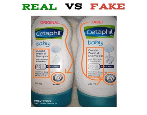 spot fake cetaphil baby wash  original public health