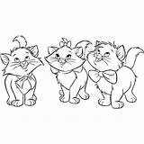 Aristocats Coloring Pages Marie Color Getcolorings Disney Printable Cat Choose Board sketch template