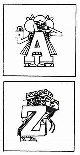 Alphabet Teaching sketch template