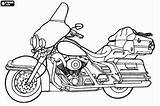 Glide Ultra Motorcycles Electra Oncoloring sketch template