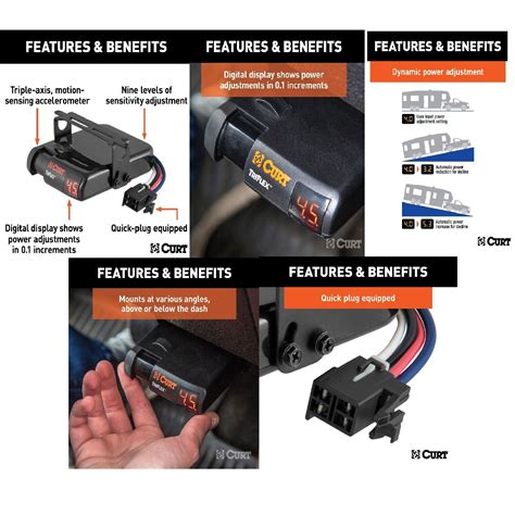 curt triflex brake control wiring harness kit  ford broncof series ebay