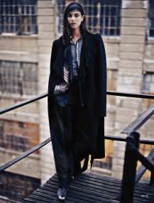 jacquelyn jablonski dons sleek style for exit magazine f w 2012