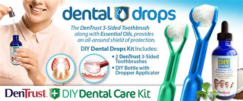 dental drops stain blocker blend dentrust three sided