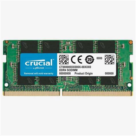 Crucial Laptop Memory Ct16g4sfra32a 16gb 260 Pin Ddr4 So Dimm Ddr4