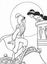 Coloring Pages Aladdin Coloring4free Jasmine Princess Related Posts sketch template