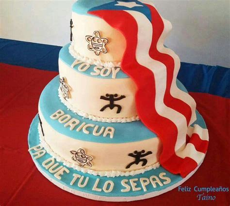 Puerto Rico Theme Cake Ideas For Cakes Pinterest