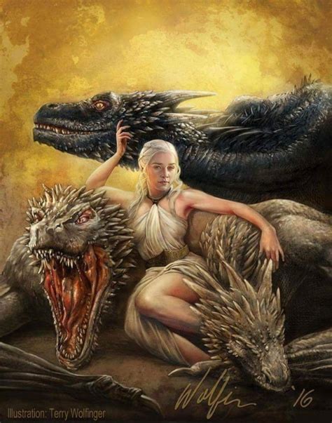 Mother Of Dragons In Pat Robinson S Collection Of Pat