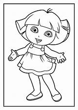 Dora Explorer Colorir للتلوين دورا Aventureira Exploratrice رسومات Princess Braços Abertos Desenhos اجمل Buji Leões Veja Mais Onlycoloringpages Colorings sketch template