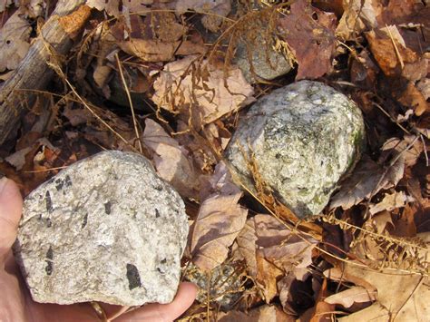 rock piles granite tourmaline  localized ceremonial material