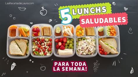 5 ideas de lunch para niños fÁcil y rápido back to school lunch ideas