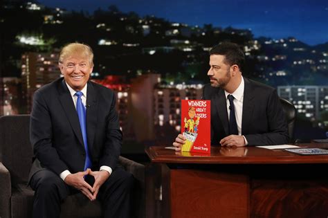 did donald trump just call for republican unity on jimmy kimmel live