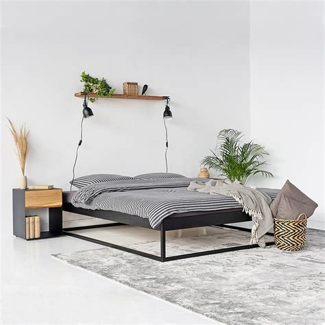 simplex metallbett  cm ohne kopfteil schlafzimmer design bett