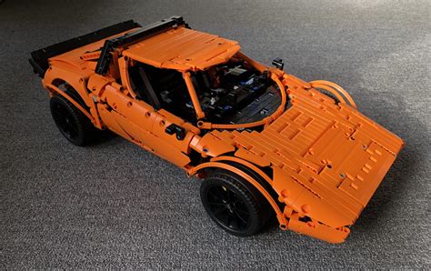 super car lego technic porsche  gt rs  model