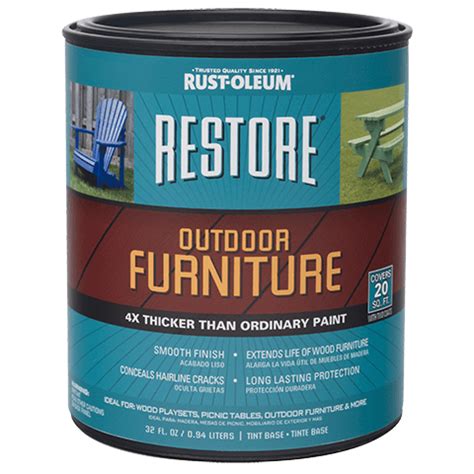 restore outdoor furniture