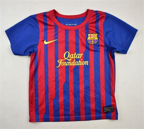 fc barcelona shirt xs boys   cm   yrs football soccer european clubs