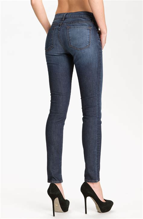 brand  skinny stretch jeans  blue princeville lyst