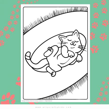 cat coloring pages  kids arty crafty kids