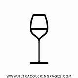 Coloring Pages Wine Glass Cookies sketch template