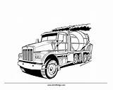 Coloring Truck Cement Mixer Printable Comments Coloringhome Library Clipart Pages Popular Trailer sketch template