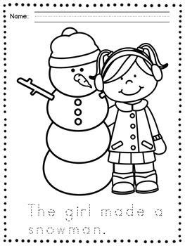 winter coloring pages winter handwriting practice math literacy
