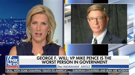 Laura Ingraham ‘i Like George Will’ But His Column About Mike Pence