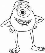 Monsters Mike Wazowski Drawing Inc University Monster Draw Drawings Disney Step Drawinghowtodraw Coloring Easy Finished Pages Ink Tutorial Simple Cartoon sketch template