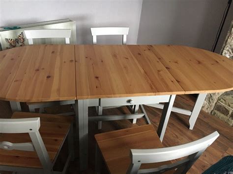 sold  seat folding dining table   chairs  yeadon west