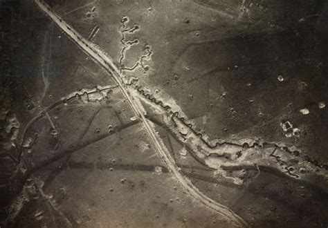 aerial view of trenches on asiago plateau december 8 1917 world war