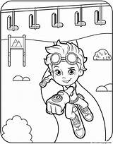 Rusty Rivets Coloring Pages Printable Book Colouring Drawing Print Getcolorings sketch template