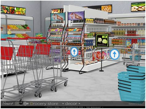 sims  grocery store mod updated areabxe