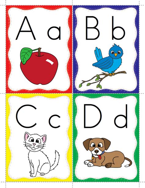 classroom freebies alphabet flashcards