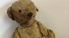 bristol airport lost teddy bear   sold  auction bbc news