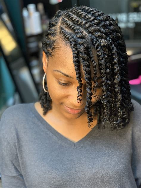 The Protective Hairstyles For Natural Hair Growth With Simple Style