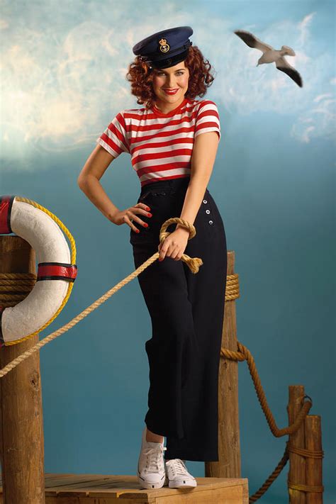 Pin Up Sailor Lady Photograph By Glenn Specht