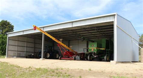 top  shed designs  store  farm machinery agdaily
