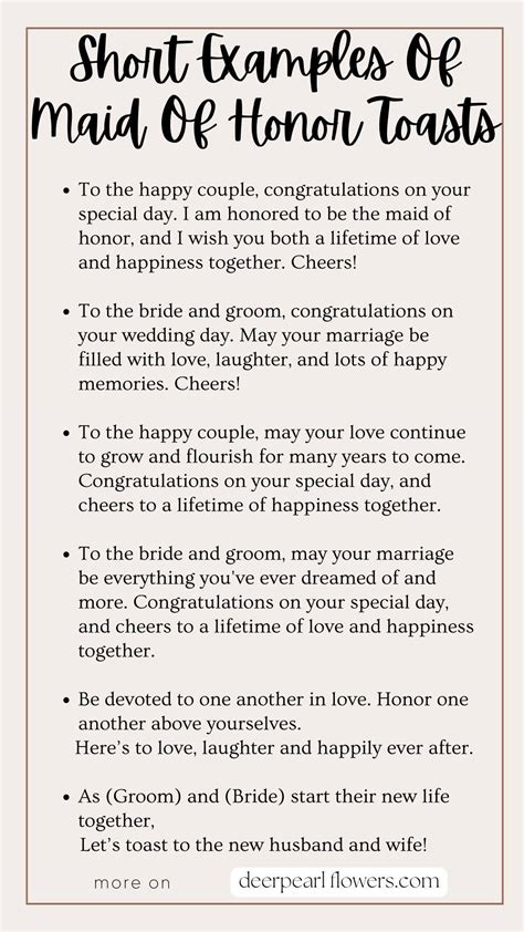 30 Best Maid Of Honor Speech Examples In 2024 [structure And Tips]