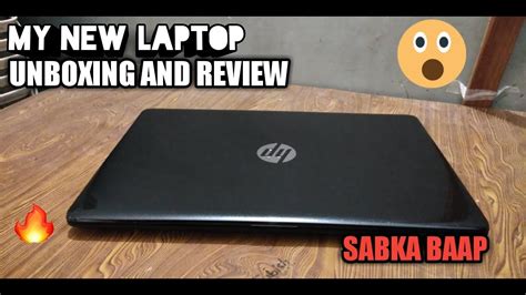Unboxing And Review Of Hp Laptop Model Number I5q Ds0010tu With 8th
