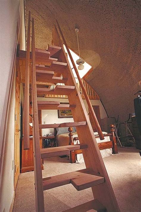 monk stairs attic rooms tiny house stairs stairs