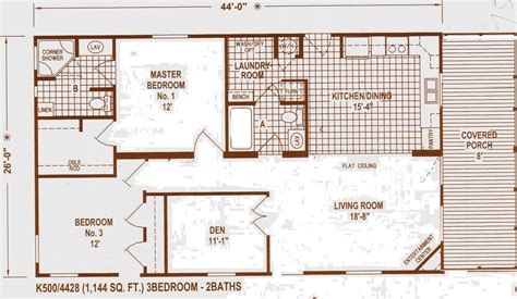 foot wide mobile home floor plans