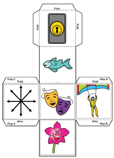 printable story cubes templates printable