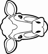 Cows Fun Coloringpage sketch template
