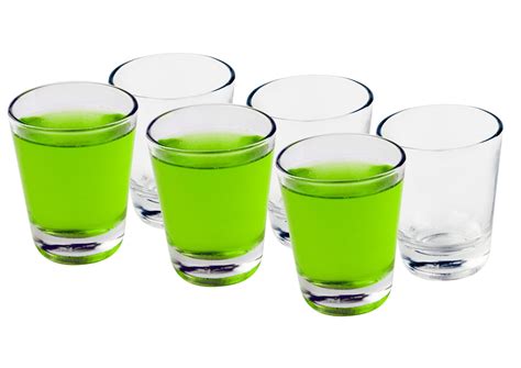 Clear Shooter Glasses Set Of 6 Presence
