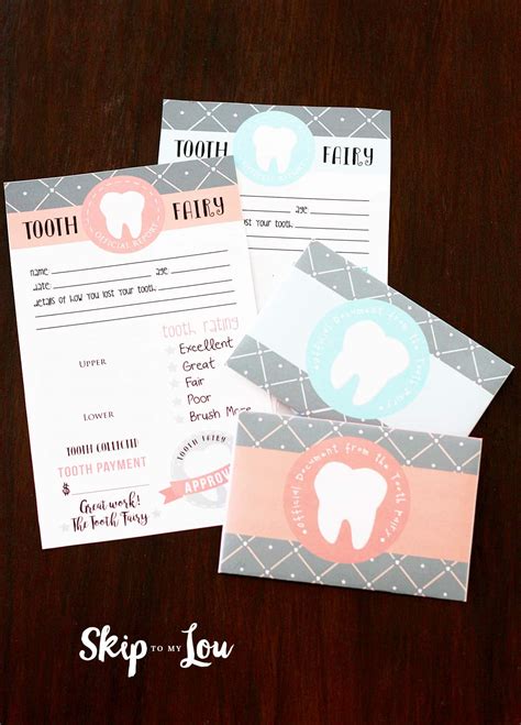 printable tooth fairy letter skip   lou